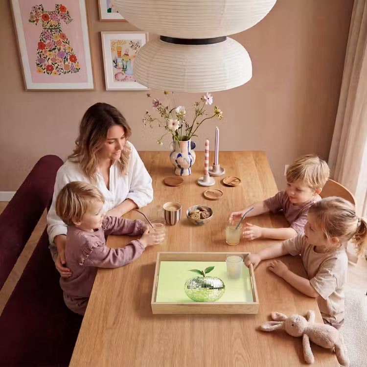 Dienblad - Groen - Disco - Decoratie - Appel — 5