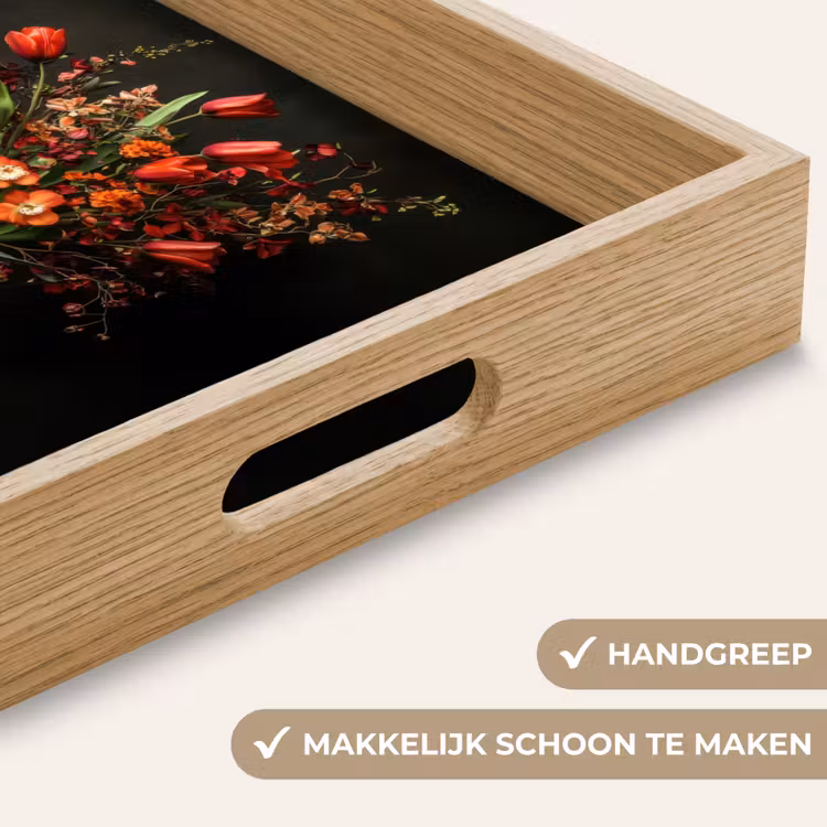 Dienblad - Bloemen - Takken - Boeket — 8