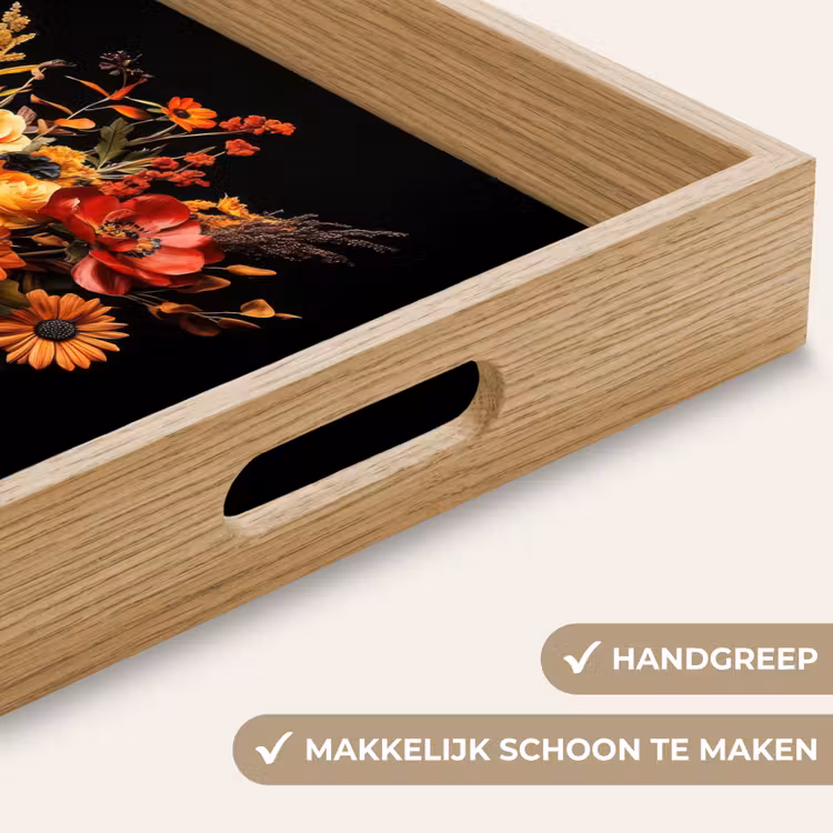 Dienblad - Herfst - Boeket - Oranje — 8