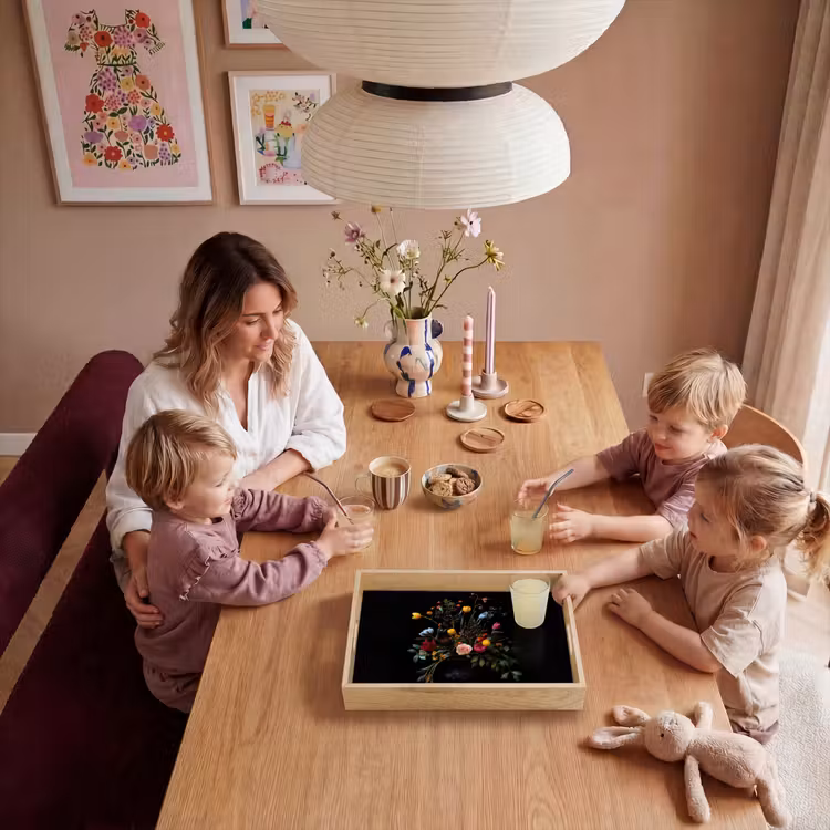 Dienblad - Klassiek - Vaas - Boeket - Bloemen — 5