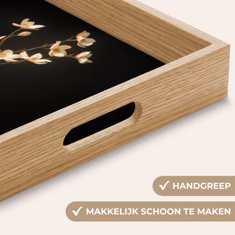 Dienblad - Sierlijk - Boeket - Goud - Vaas — 8