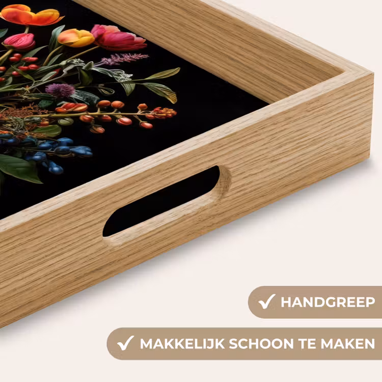 Dienblad - Tulpen - Bessen - Boeket - Vaas — 8
