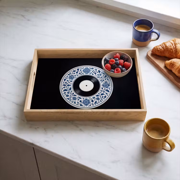 Dienblad - Vinyl - LP - Delfts Blauw - Muziek — 3