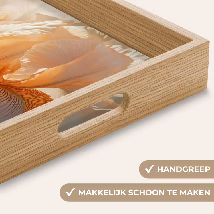 Dienblad - Close up - Oranje - Iris — 8