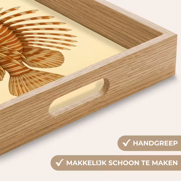 Dienblad - Strepen - Vis - Rond - Stekels — 8