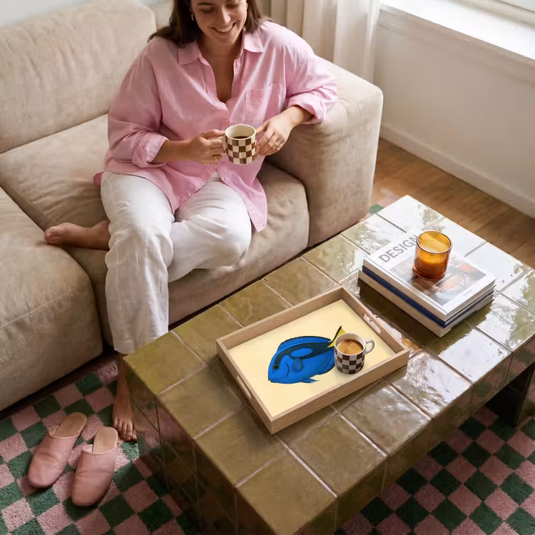 Dienblad - Blauw - Dory - Vis - Staartvin — 4