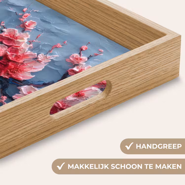 Dienblad - Bloesem - Bloem - Roze - Tak — 8