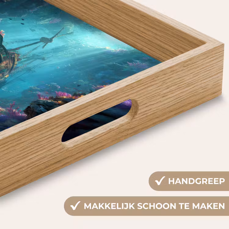 Dienblad - Schip - Hout - Koraalriffen - Zonlicht — 8