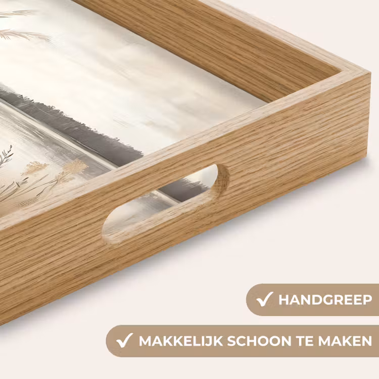 Dienblad - Meer - Water - Natuur - Beige — 8