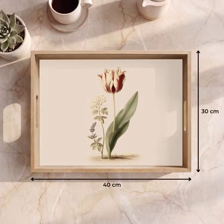 Dienblad - Tulp - Minimalistisch - Beige — 7