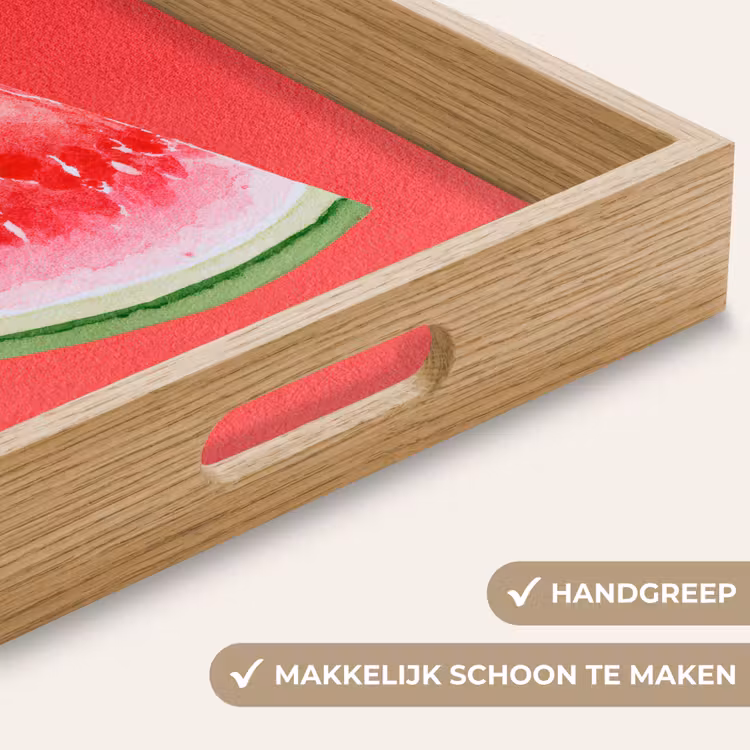 Dienblad - Watermeloen - Rood - Zomers — 8