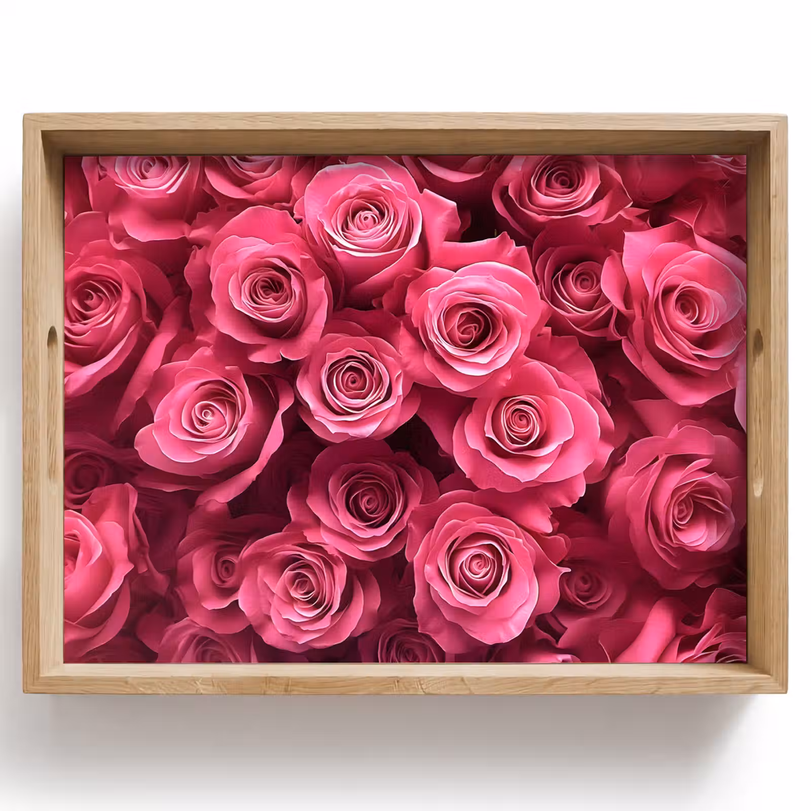 Dienblad - Rozen - Pink - Bloem — 1
