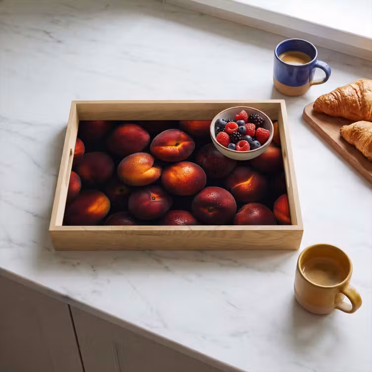 Dienblad - Fruit - Close up - Nectarines — 3