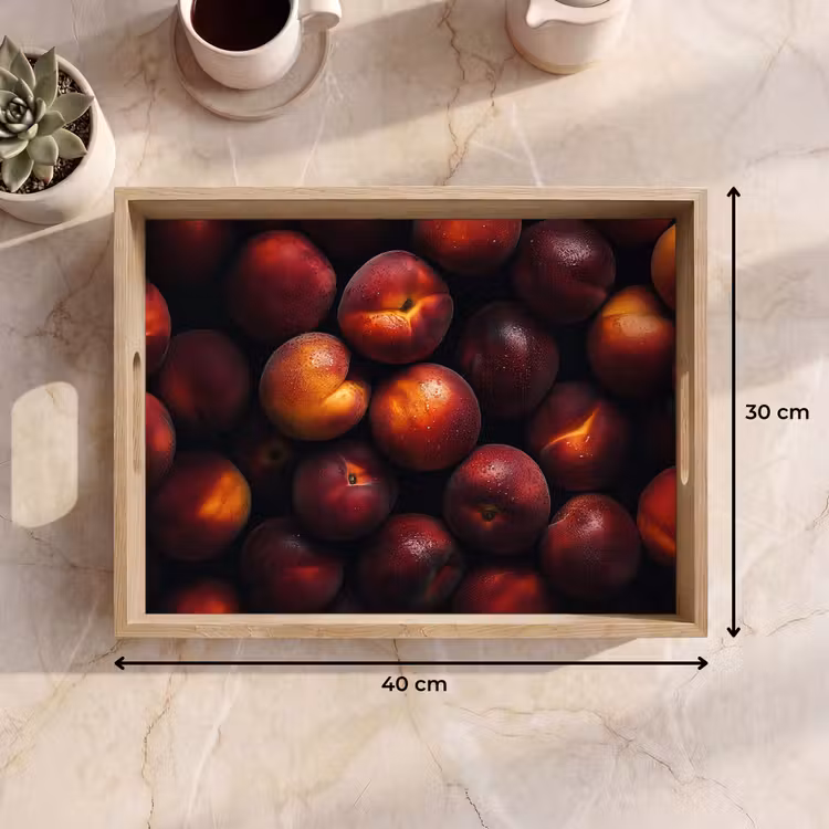 Dienblad - Fruit - Close up - Nectarines — 7