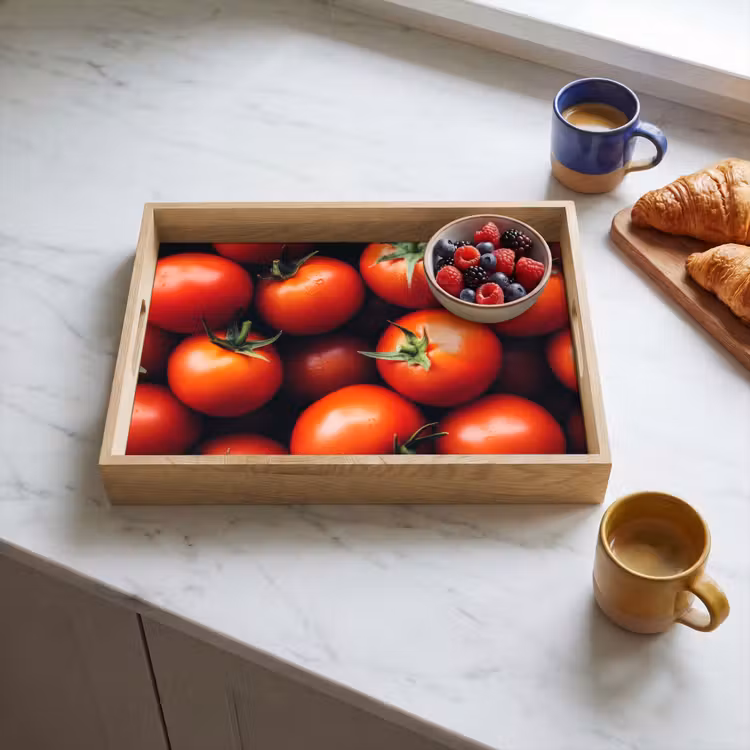 Dienblad - Groente - Rood - Tomaten — 3