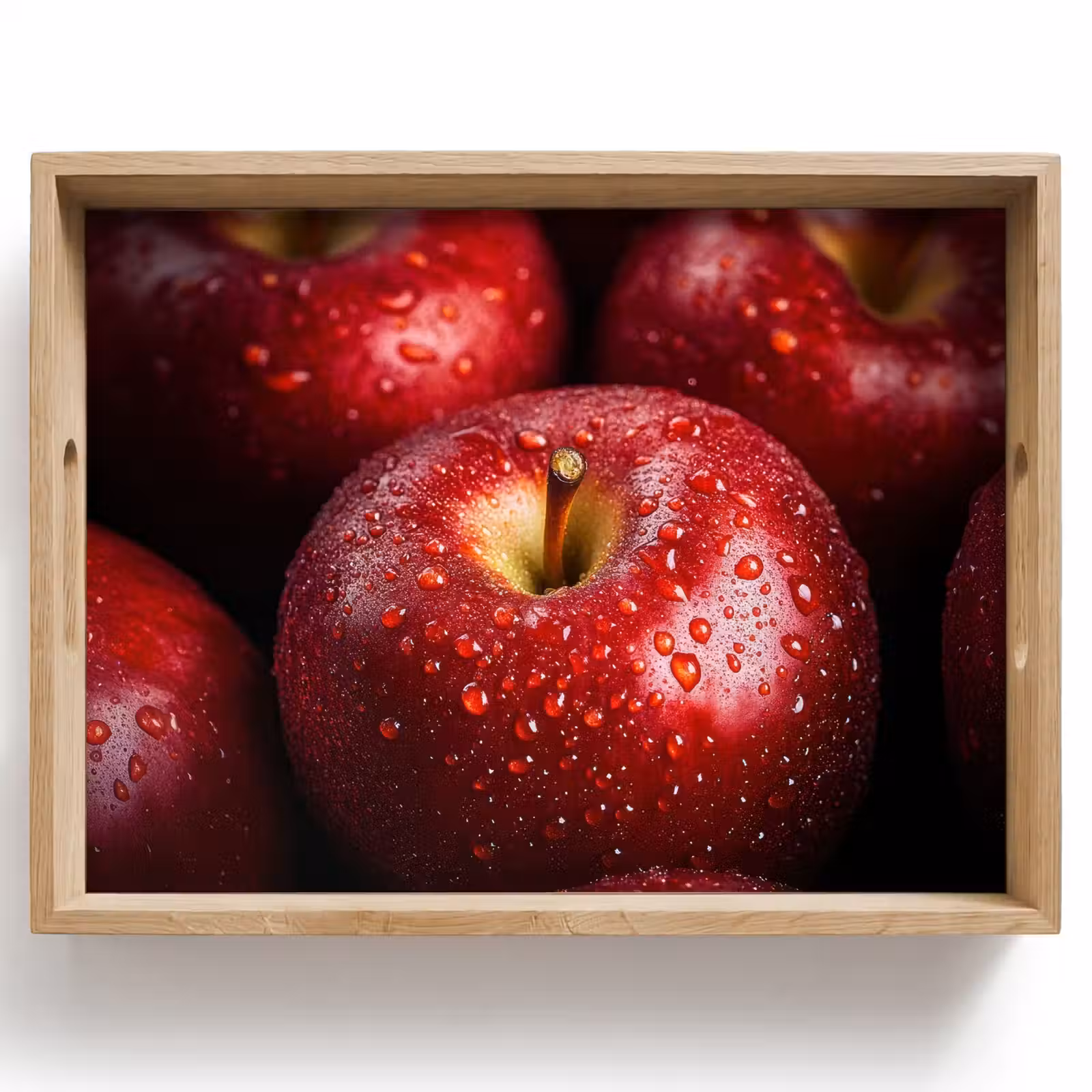 Dienblad - Rood - Appels - Fruit — 1