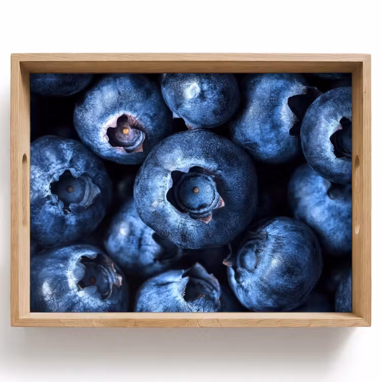 Dienblad - Bessen - Blauw - Fruit — 1