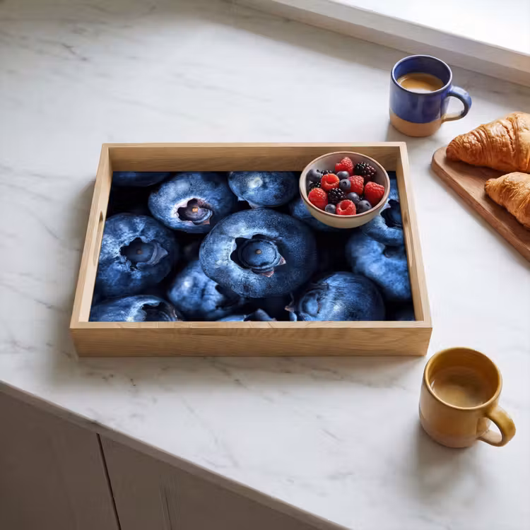 Dienblad - Bessen - Blauw - Fruit — 3