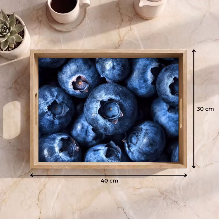 Dienblad - Bessen - Blauw - Fruit — 7