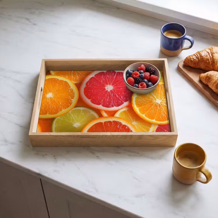Dienblad - Fruit - Kleurrijk - Close up — 3