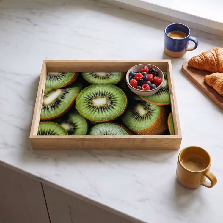 Dienblad - Kiwi - Fruit - Groen — 3