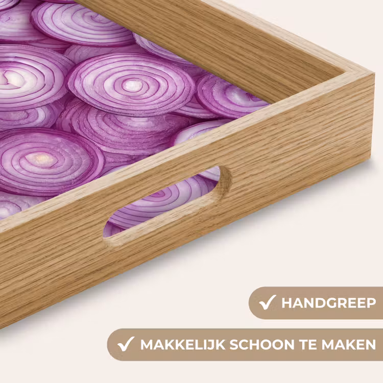 Dienblad - Paars - Uien - Close up — 8