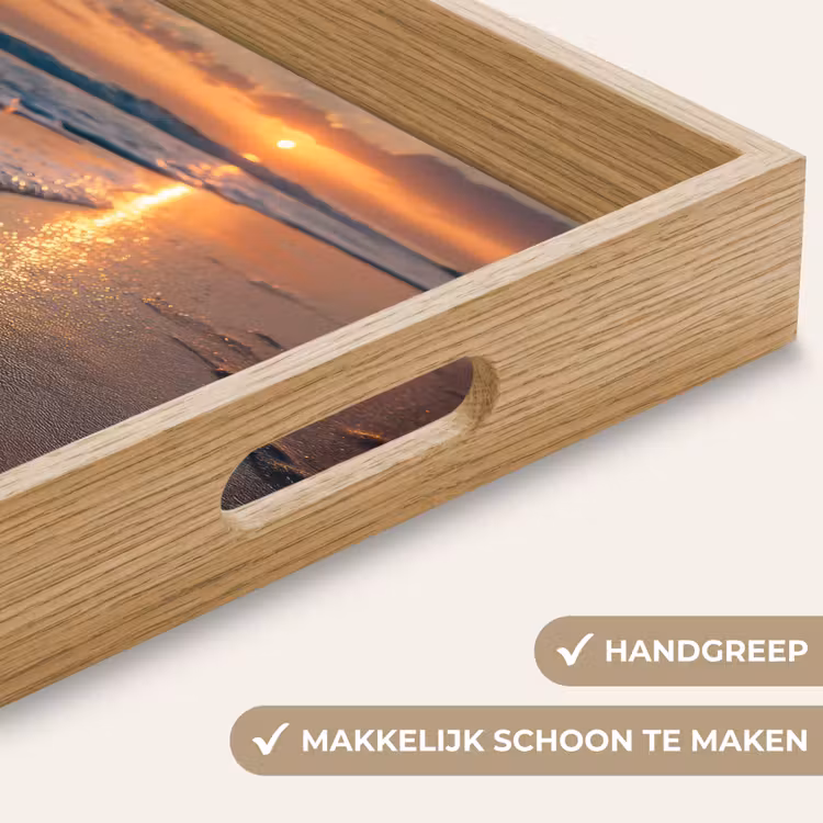 Dienblad - Schildpad - strand - Zonsondergang — 8