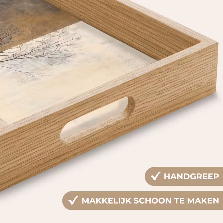 Dienblad - Boom - Vlakken - Takken - Kleurverloop — 8