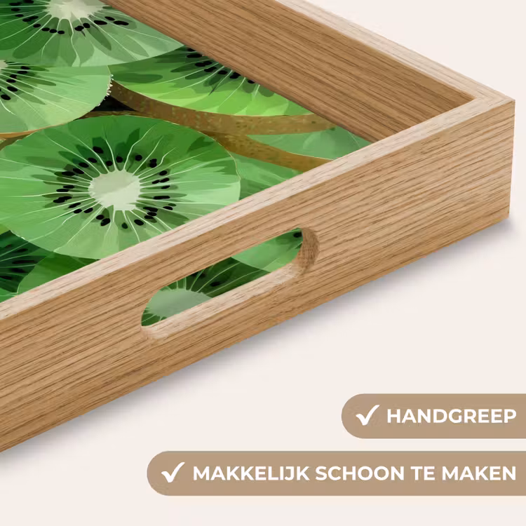 Dienblad - Kiwi - Groen - Pitten — 8