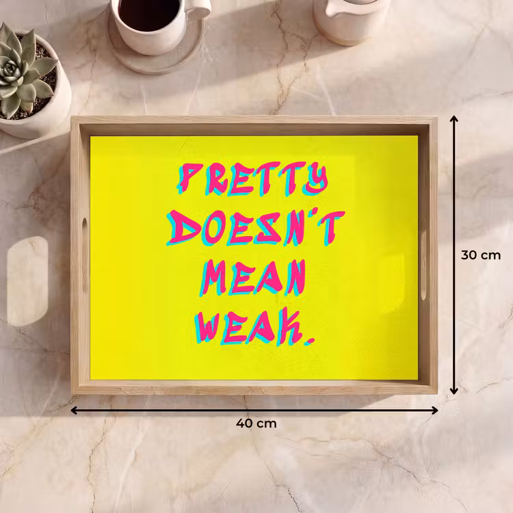 Dienblad - Quote - Minimalistisch - Kleurrijk — 7
