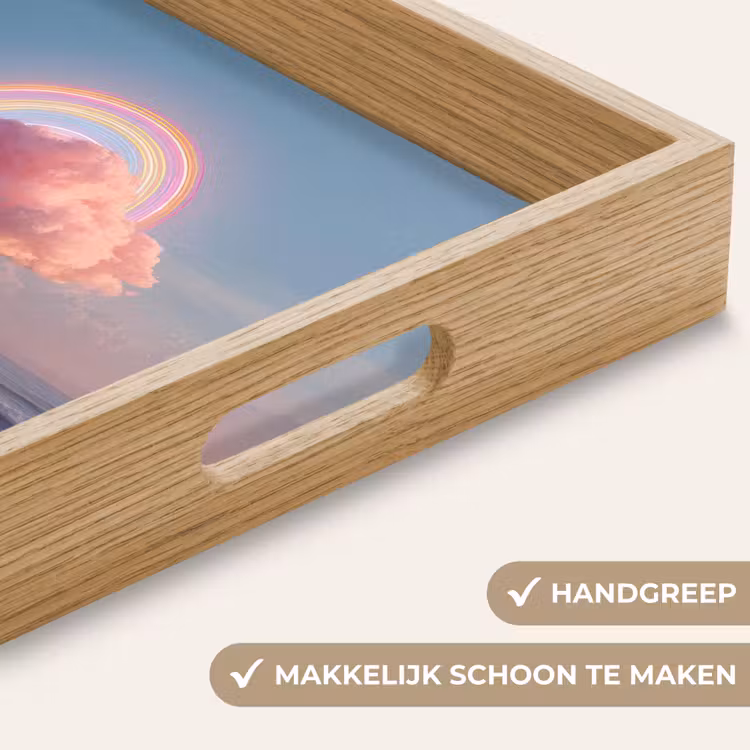 Dienblad - Wolk - Regenboog - Zee — 8