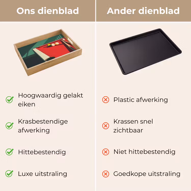 Dienblad - Biljarttafel - Ballen - Rood - Schaduw — 9