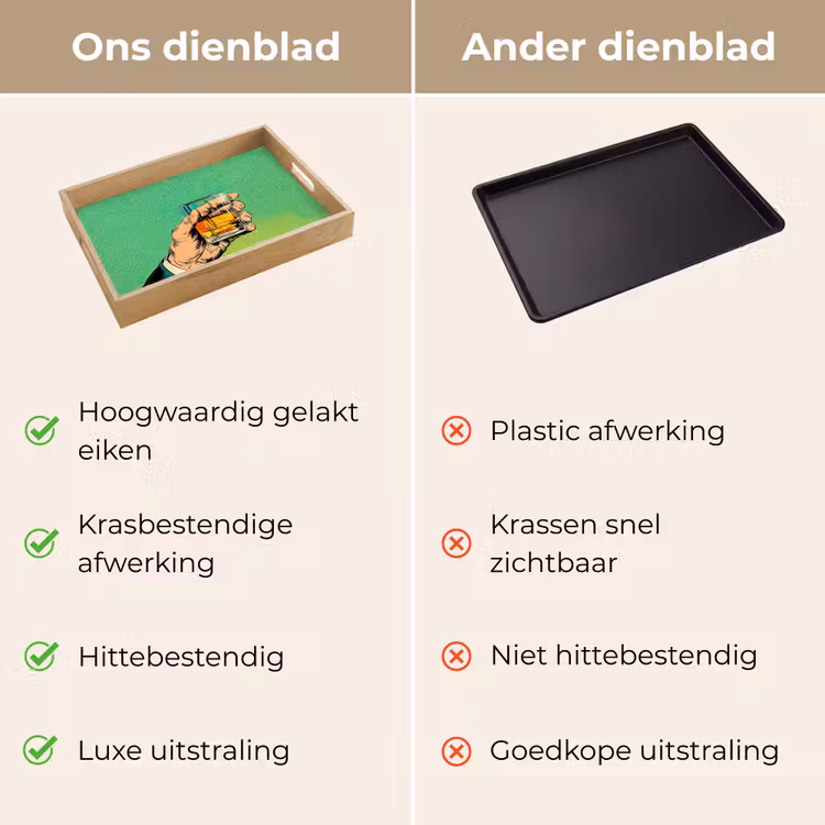 Dienblad - Whisky - Glas - Hand - Groen — 9