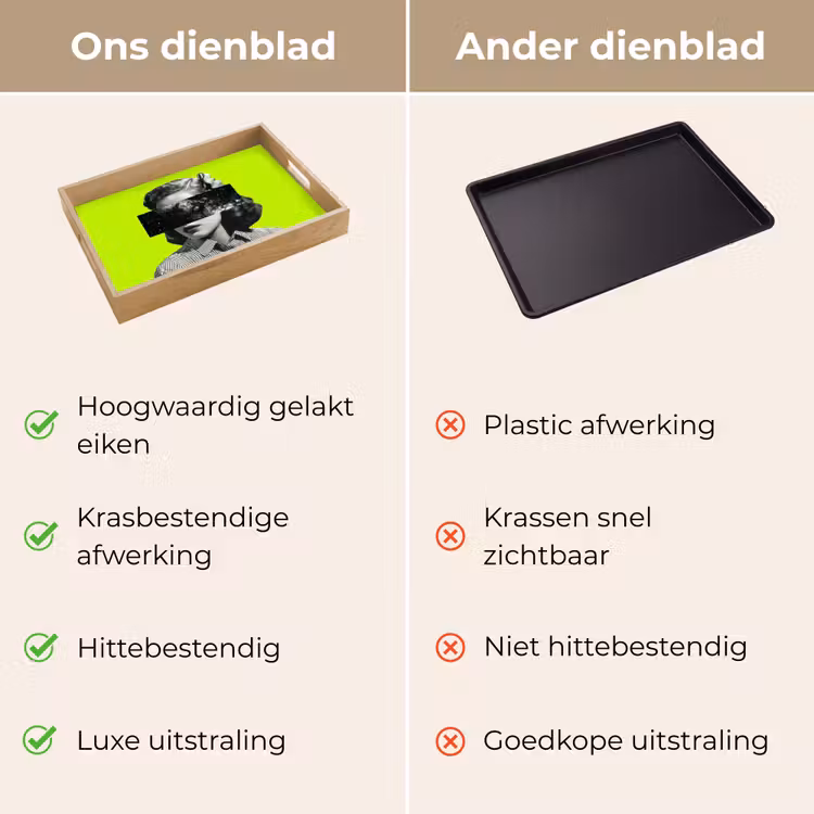 Dienblad - Vrouw - Sterrenhemel - Groen — 9
