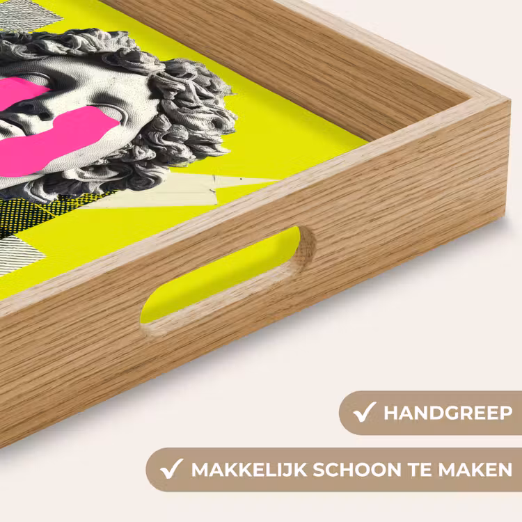 Dienblad - Buste - Verf - Geel — 8