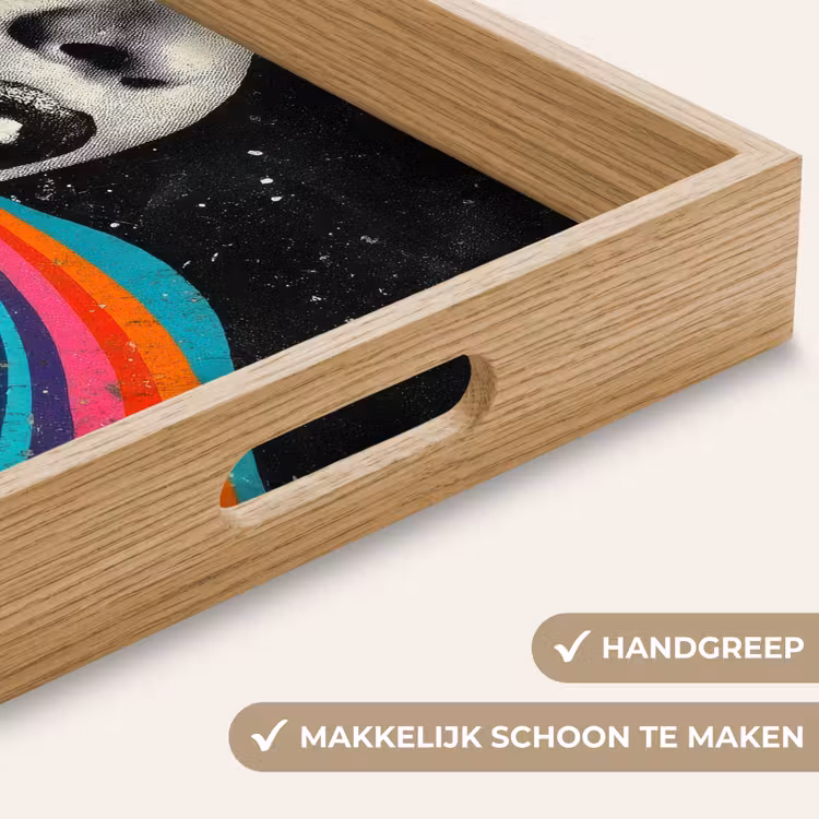 Dienblad - Mond - Golven - Regenboog — 8