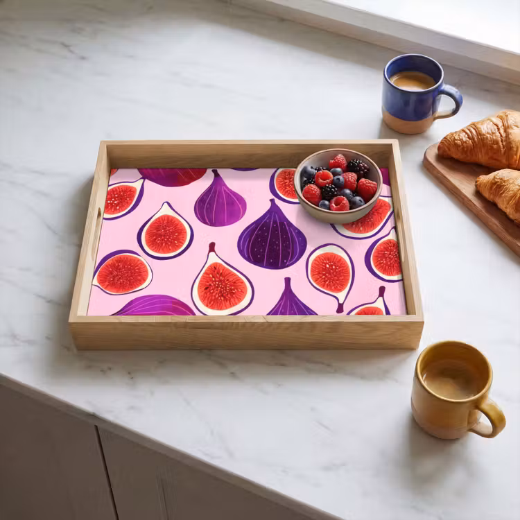 Dienblad - Vijgen - Roze - Paars — 3