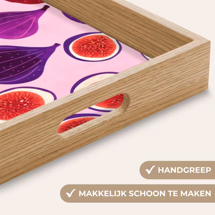 Dienblad - Vijgen - Roze - Paars — 8