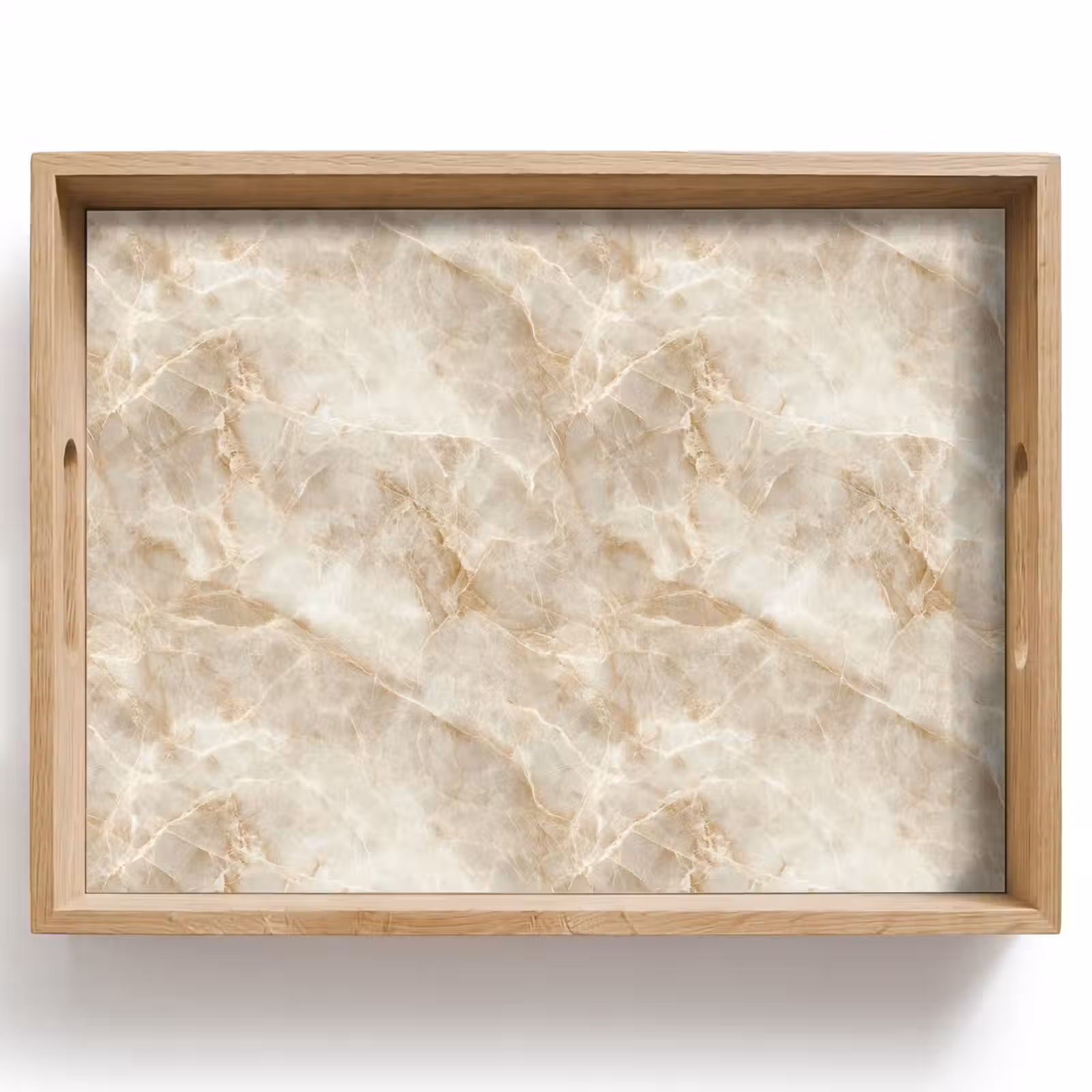 Dienblad - Lichtbeige - Onyx - Subtiel — 1