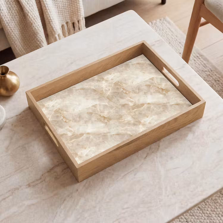 Dienblad - Lichtbeige - Onyx - Subtiel — 2