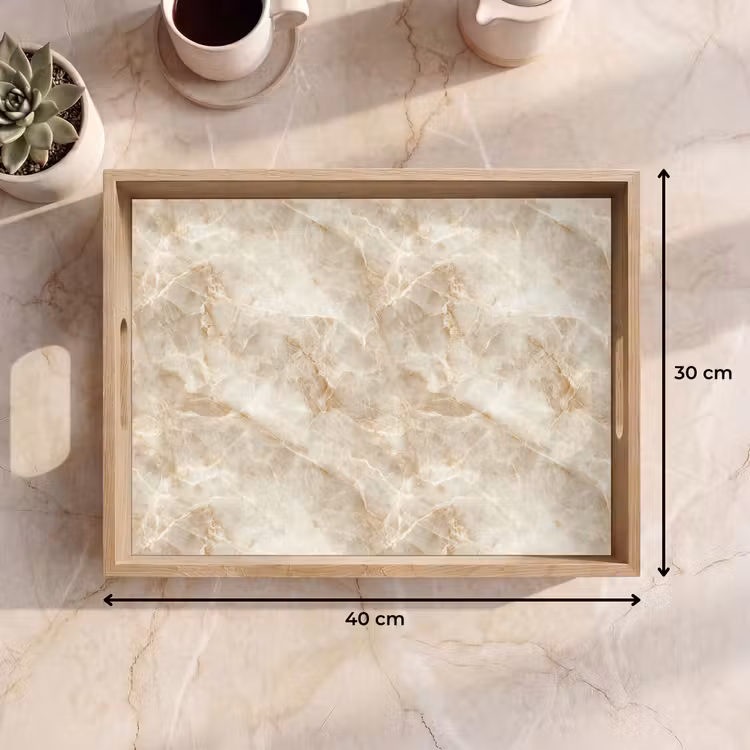Dienblad - Lichtbeige - Onyx - Subtiel — 7