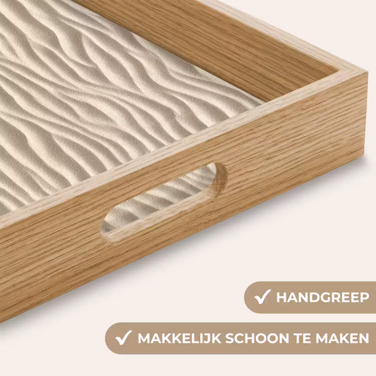 Dienblad - Zand - Golven - Beige — 8
