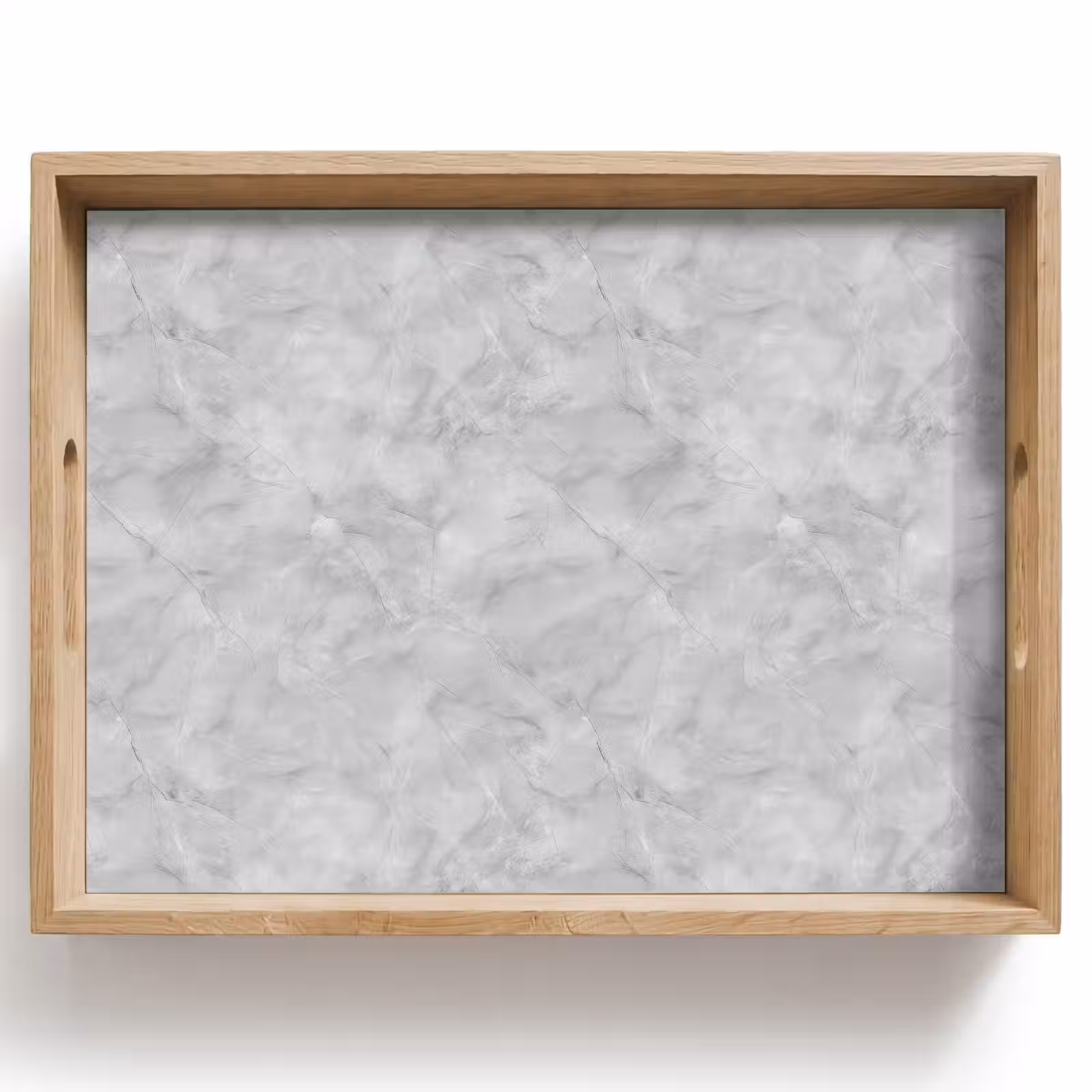 Dienblad - Grijs - Marmer - Mat — 1