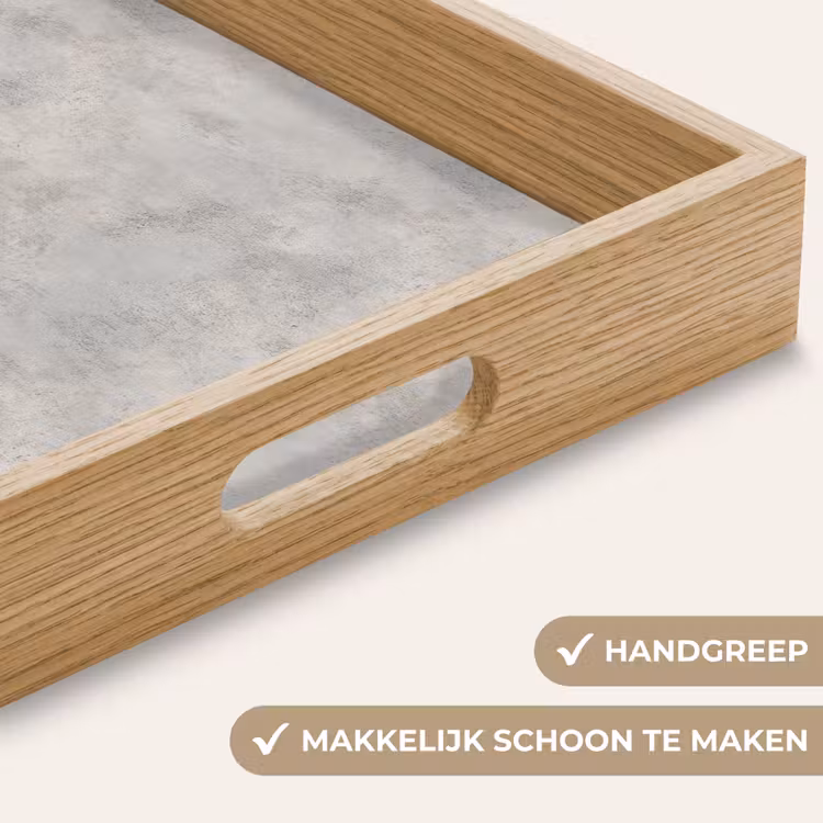 Dienblad - Grijs - Beton - Industrieel — 8