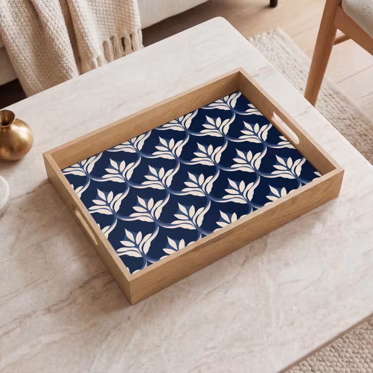 Dienblad - Modern - Ontwerp - Blauw — 2