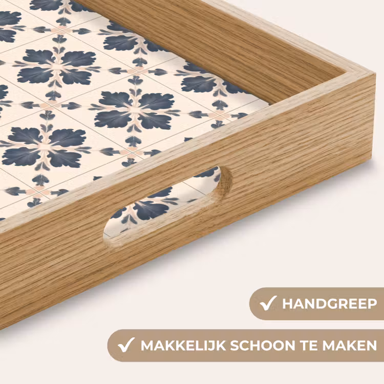 Dienblad - Bladvorm - Klassiek - Kleurrijk — 8