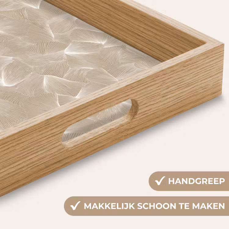 Dienblad - Organisch - Textuur - Beige — 8