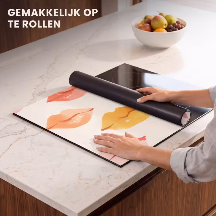 Inductie beschermer - Lippen - Kleurrijk - Glanzend — 7