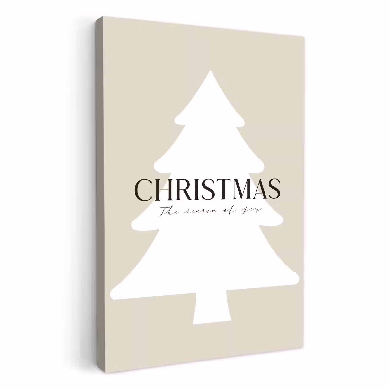Kerstboom - Japandi - Christmas - Beige — 1