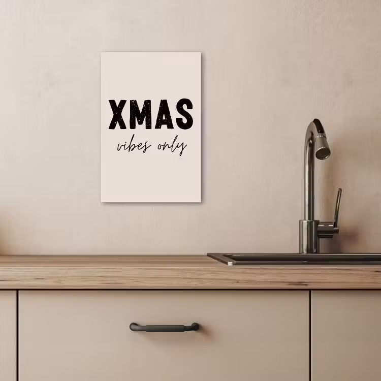 Kerst - Spreuk - xmas vibes only - Beige — 4